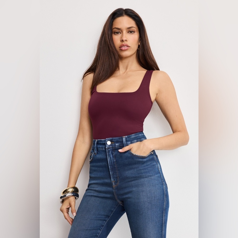 NWOT Free People Intimately Free Clean Lines Seamless Bodysuit | Fig |  M/L